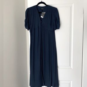 Top Shop Midi Tea Dress. Never been worn. Tags on.